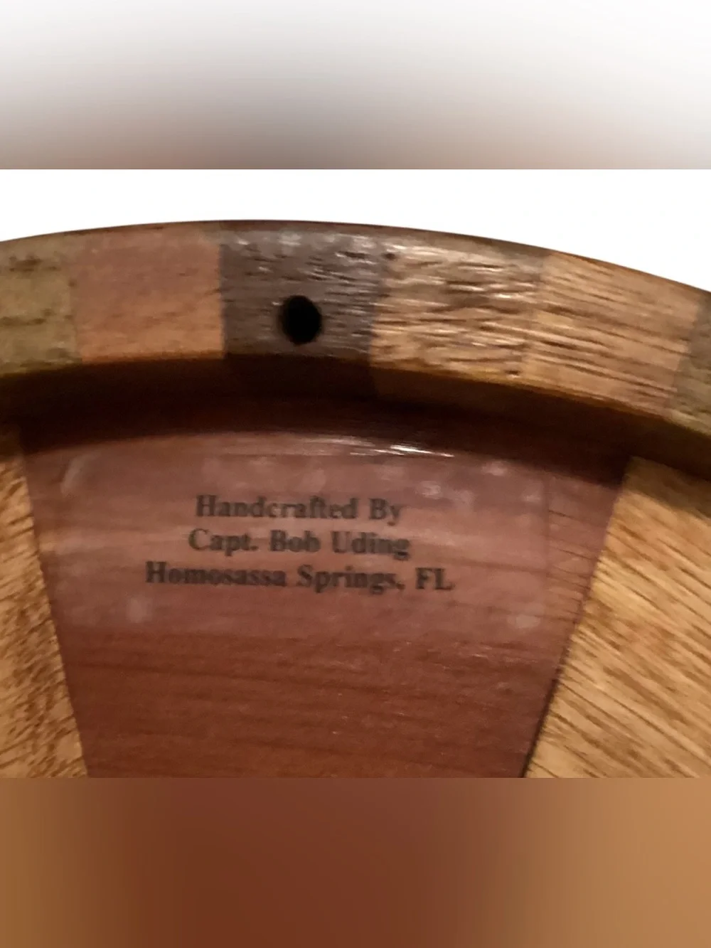 Handcrafted Exotic Wood Unique Artisan-made Wall Clock Battery Operated